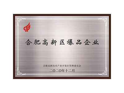 Perusahaan barang peledak di Zona Teknologi Tinggi Hefei